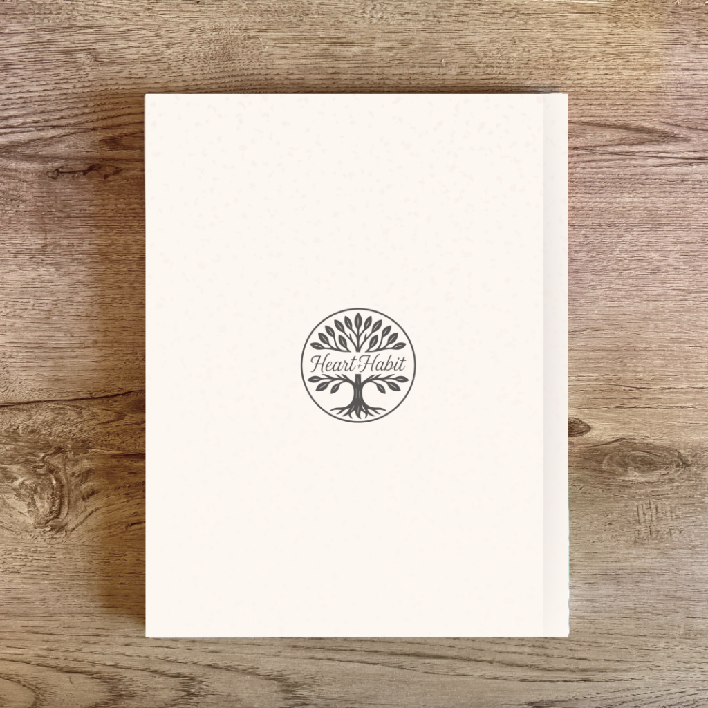 Heart + Habit Progress Tracking Journal - Earthy