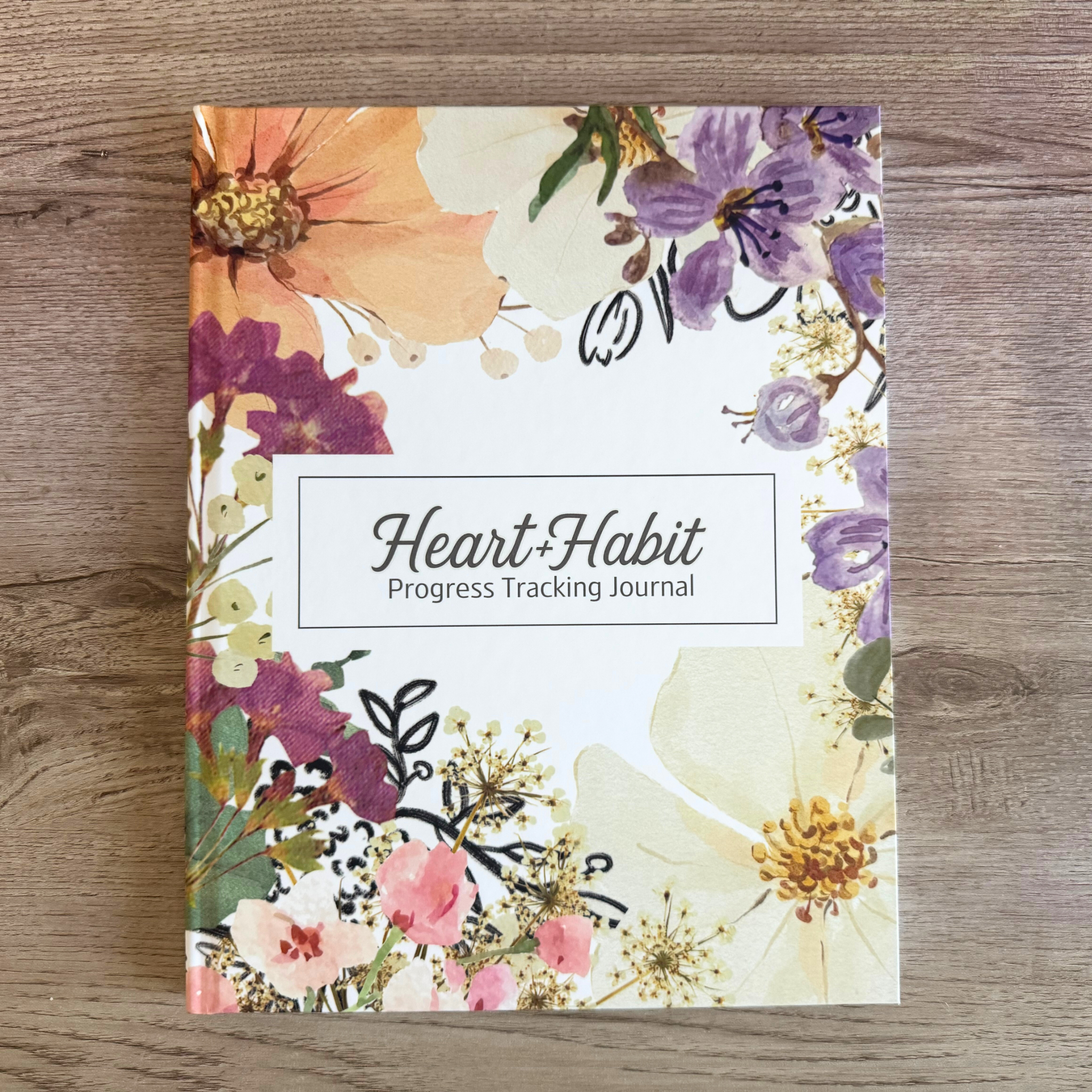Heart + Habit Progress Tracking Journal - Spring