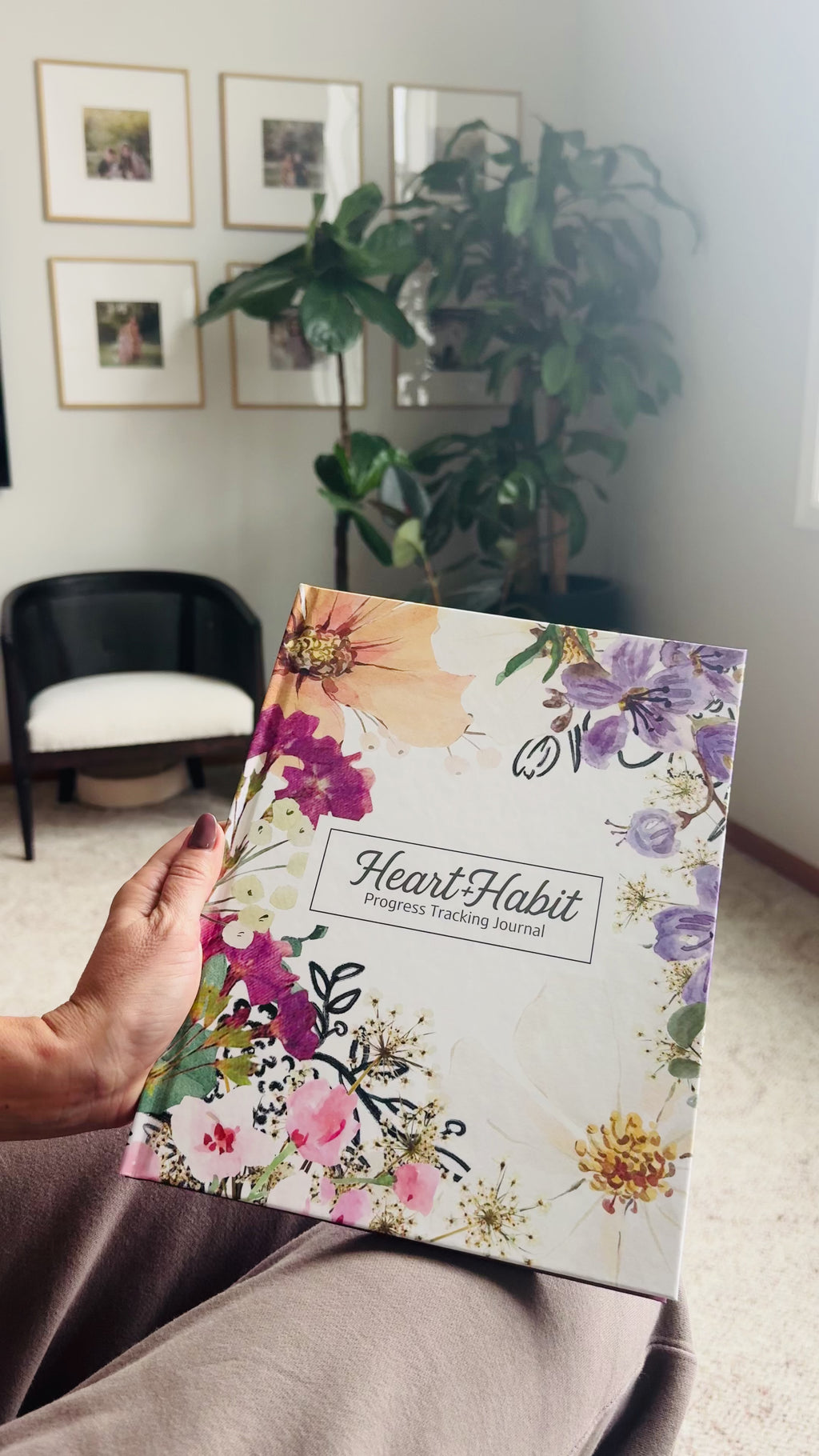 Heart + Habit Progress Tracking Journal - Spring